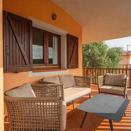 Aparthotel With Swimming Pool In Costa Serena Just 700 Mt From The Sea